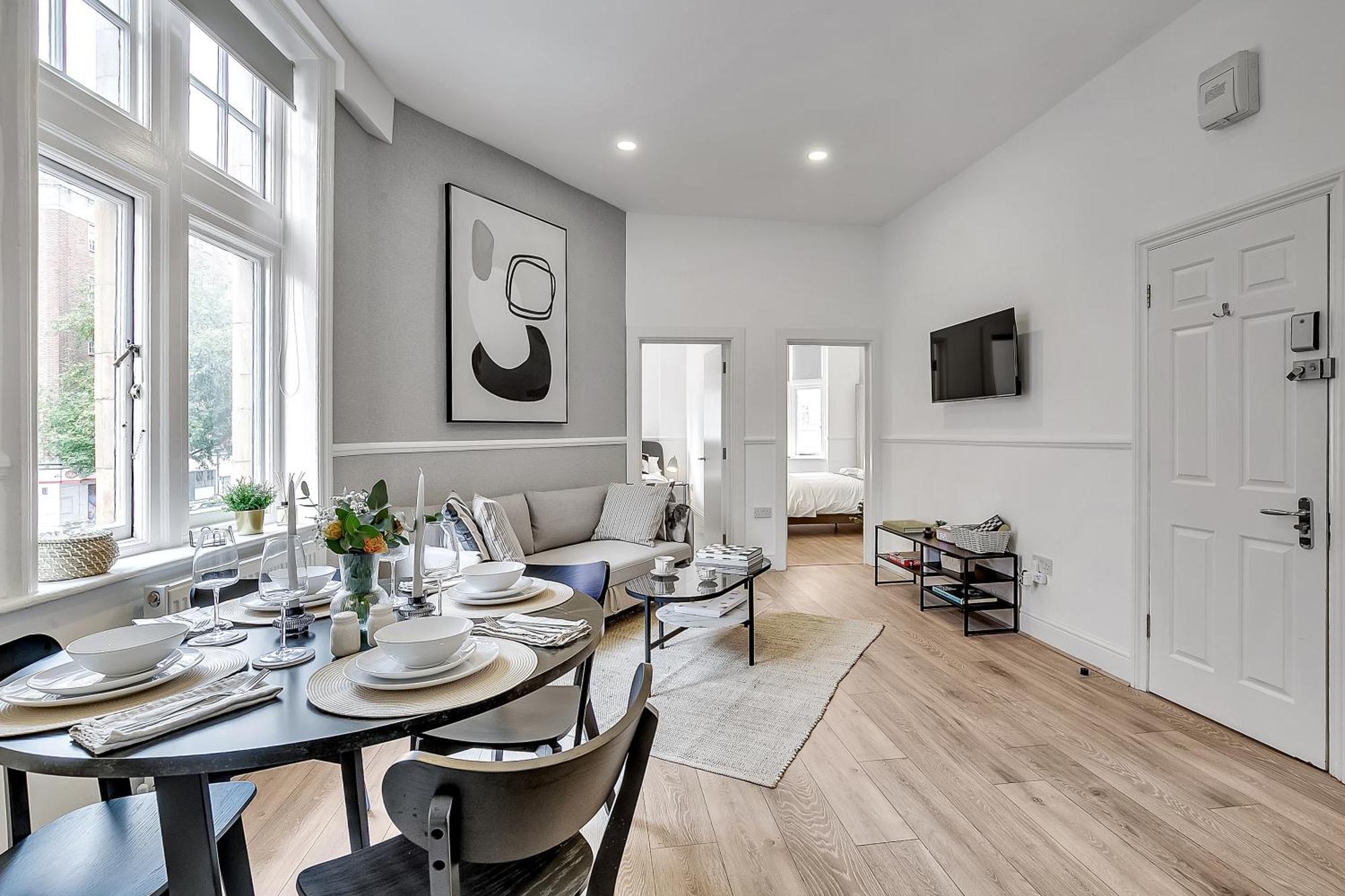 Lovely Kensington Apartments Londýn Pokoj fotografie